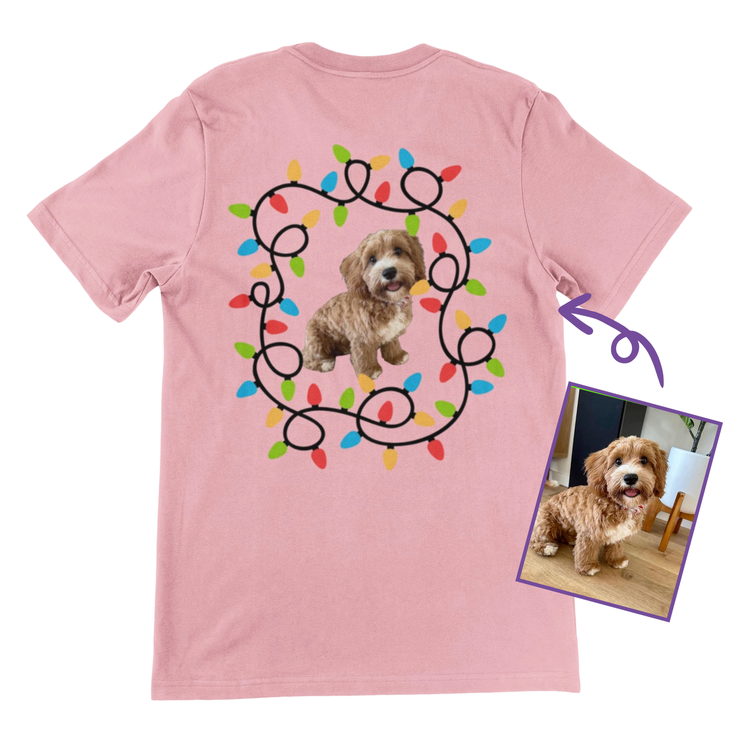 Colorful wreath Personalized T-Shirt