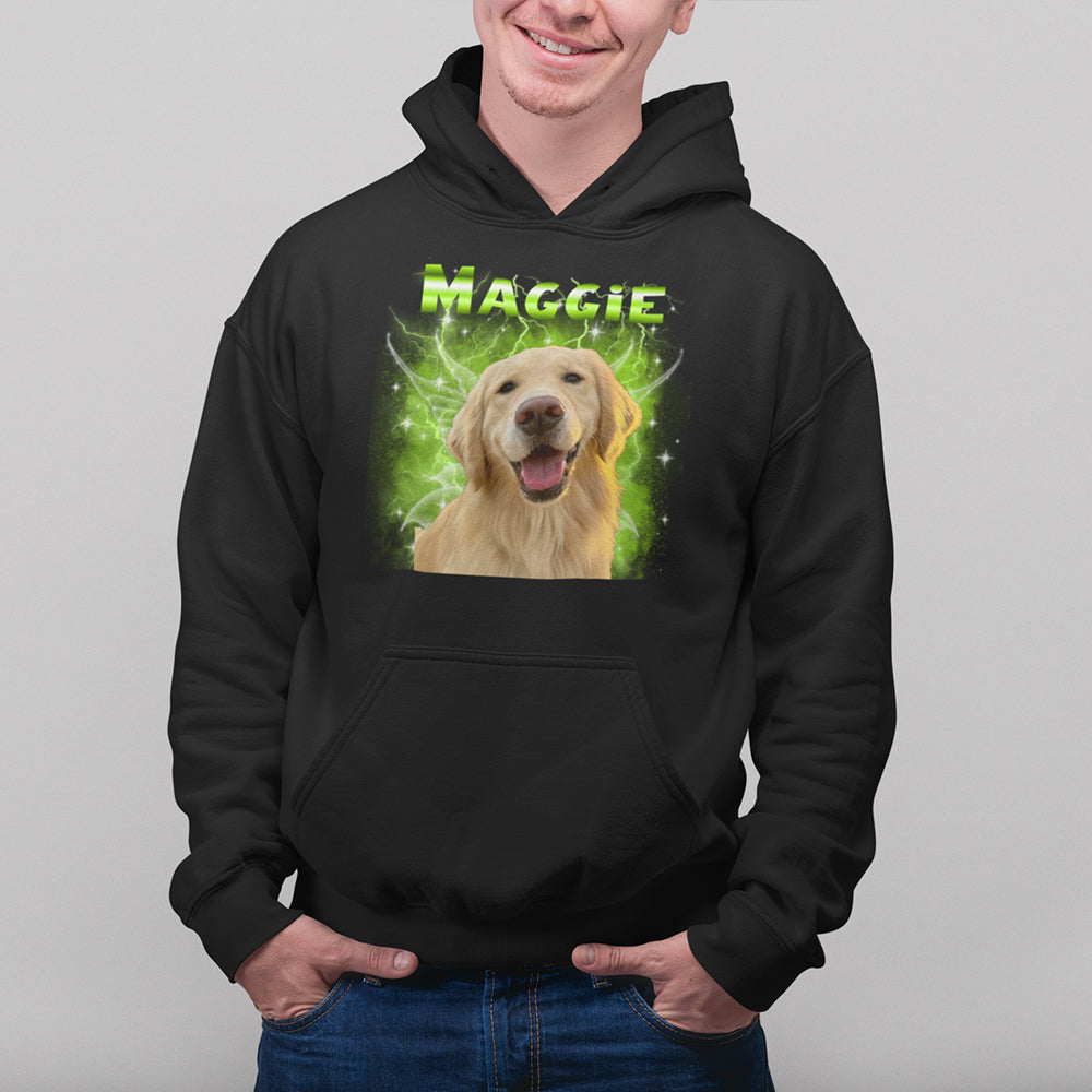 Lightning Background Personalized Custom T-Shirt