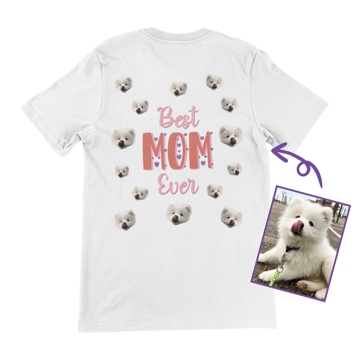 Best Dog Mom Ever Personalized T-Shirt