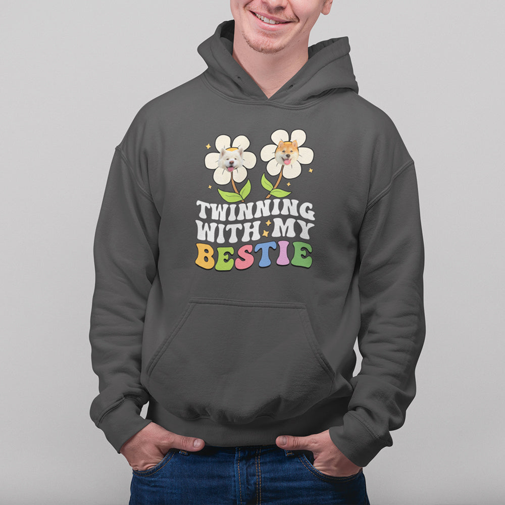 Twinning With My Bestie Personalized Custom T-Shirt