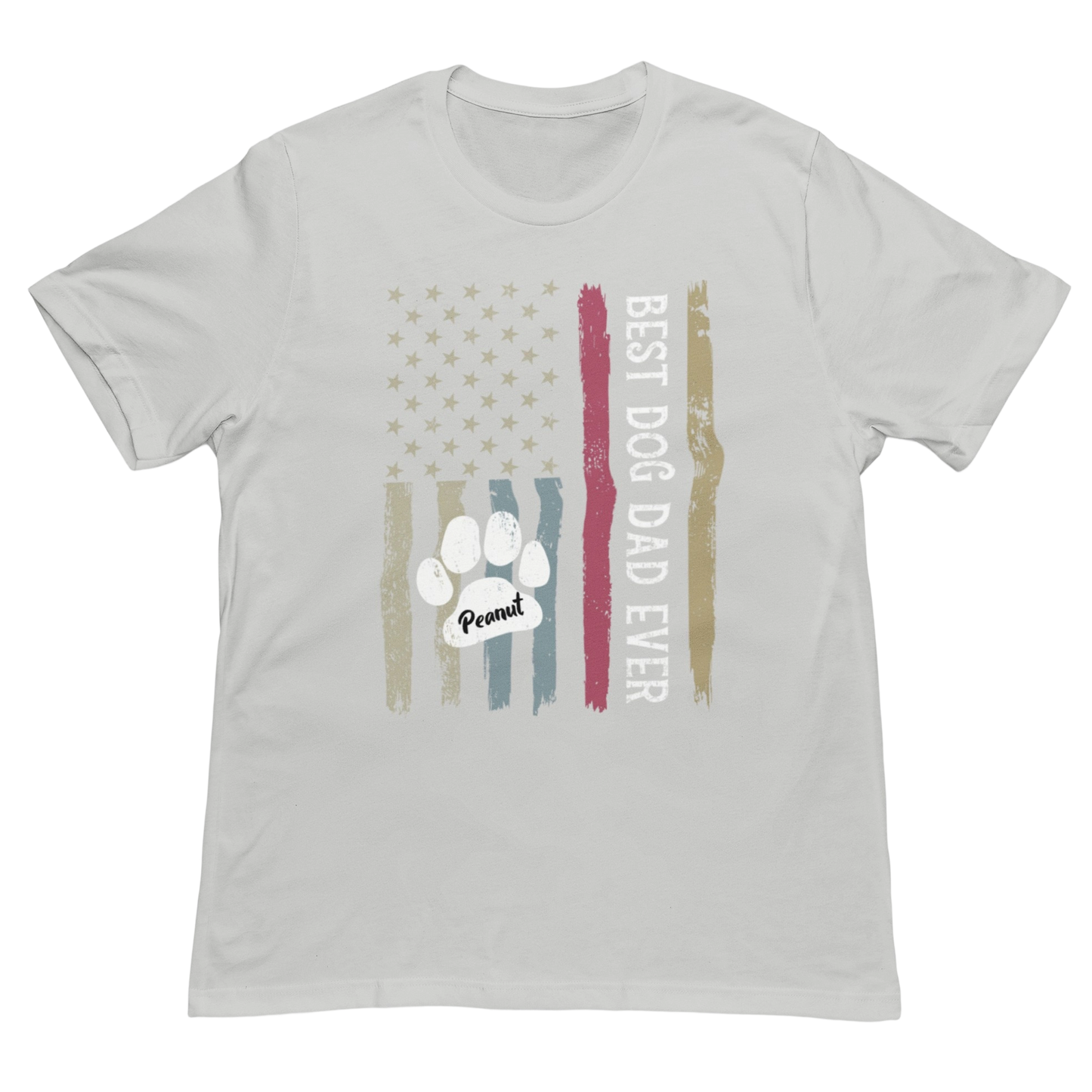 Best Dog Dad Ever Personalized T-Shirt