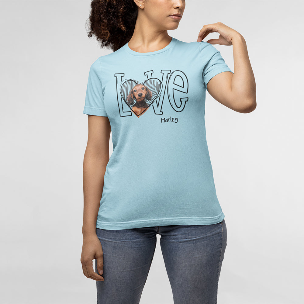 Love My Dog Custom T-Shirt