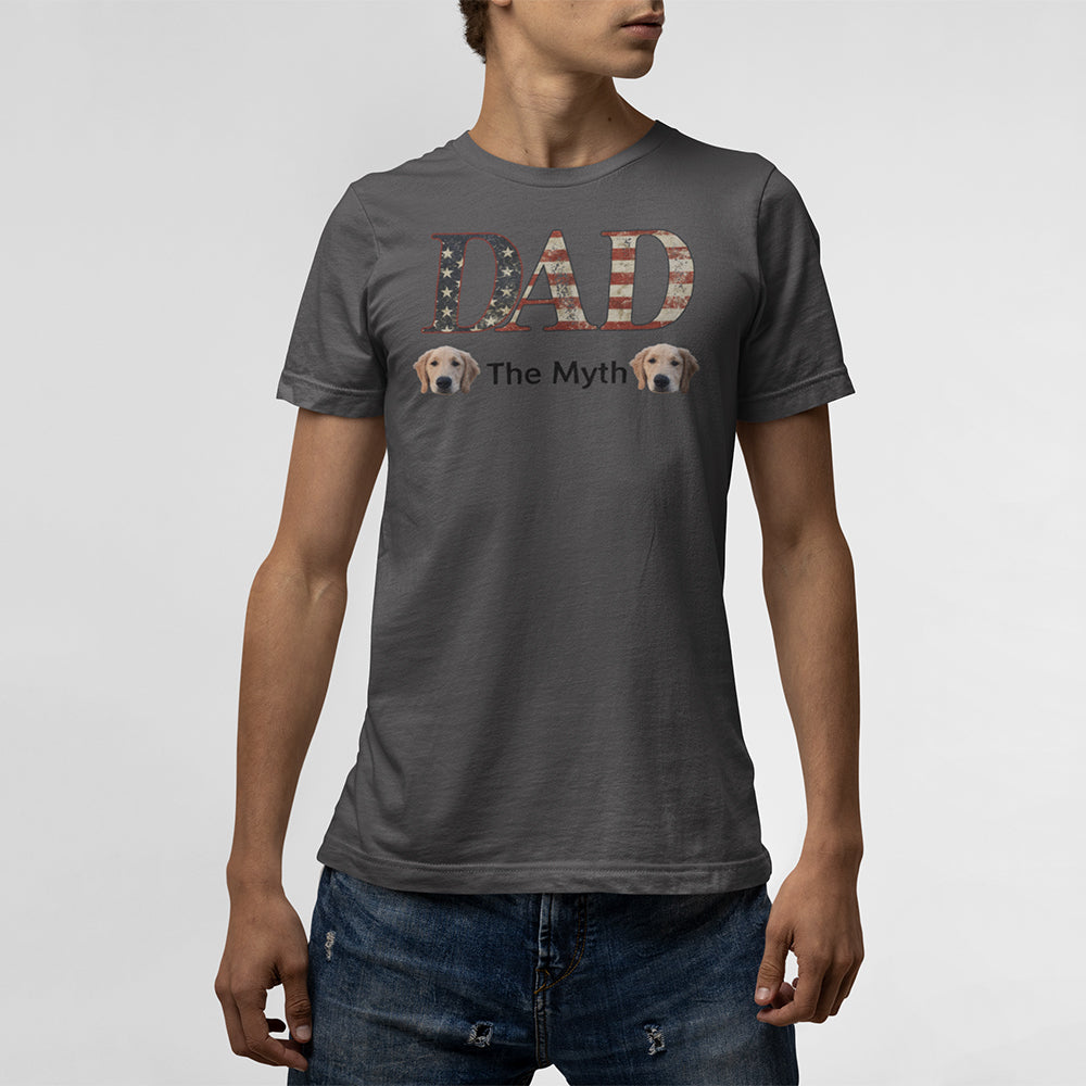 The Myth Dad Personalized Custom T-Shirt