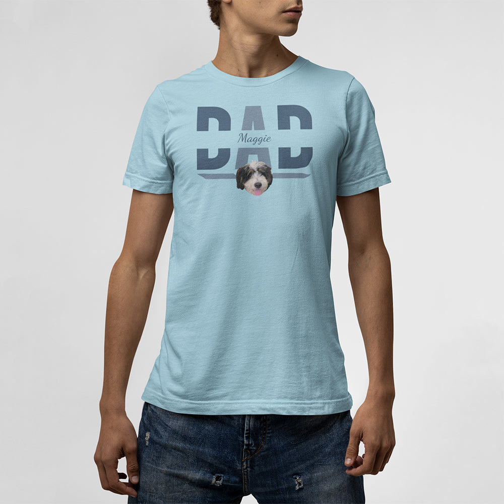 Dog Dad Personalized Custom T-Shirt