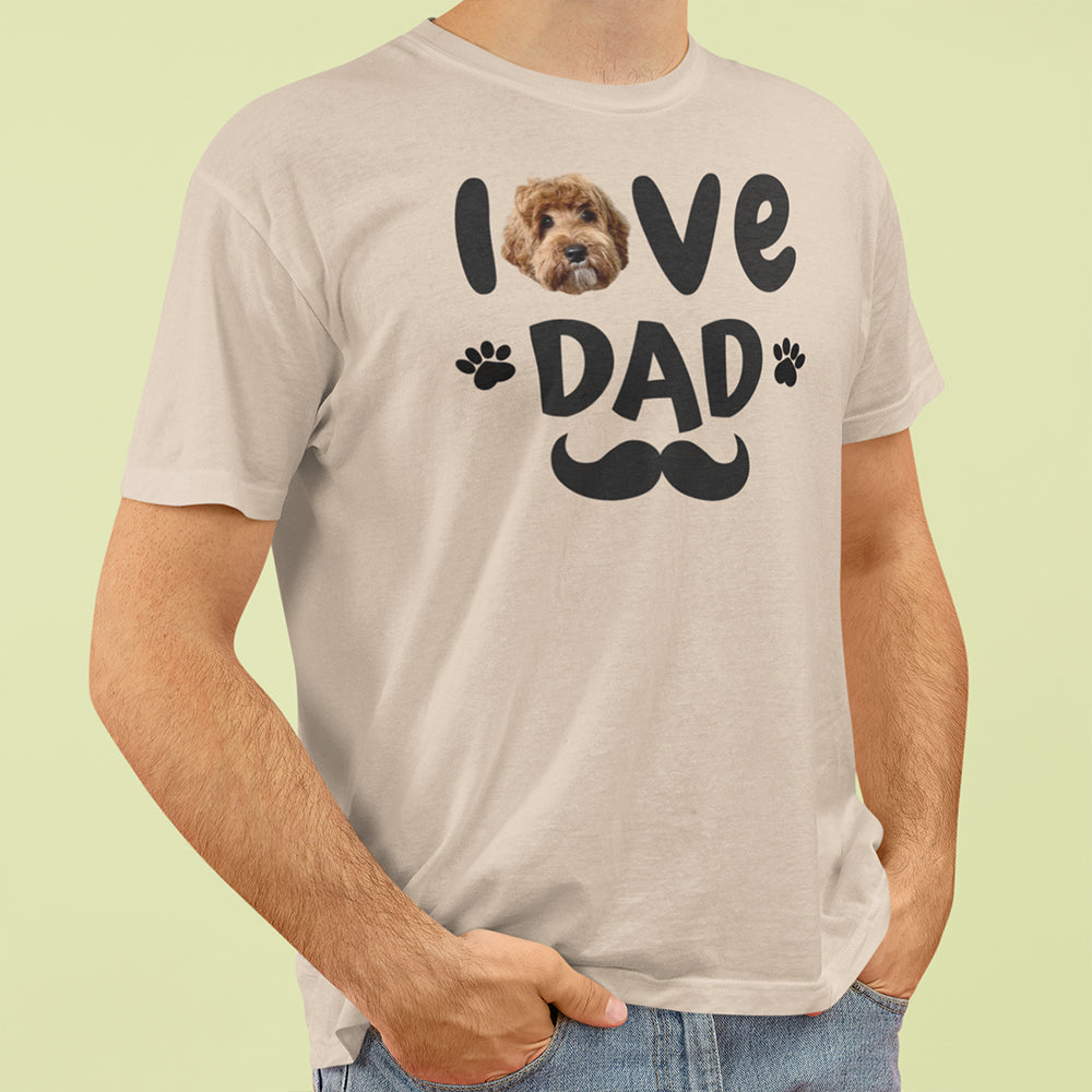 I Love Dad Personalized T-Shirt