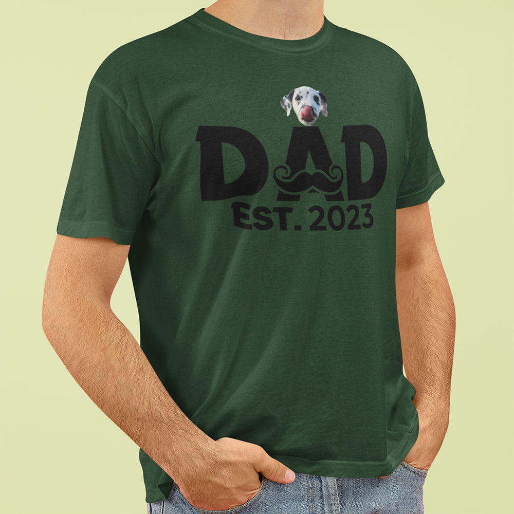 Best Dog Dad Ever Custom T-Shirt