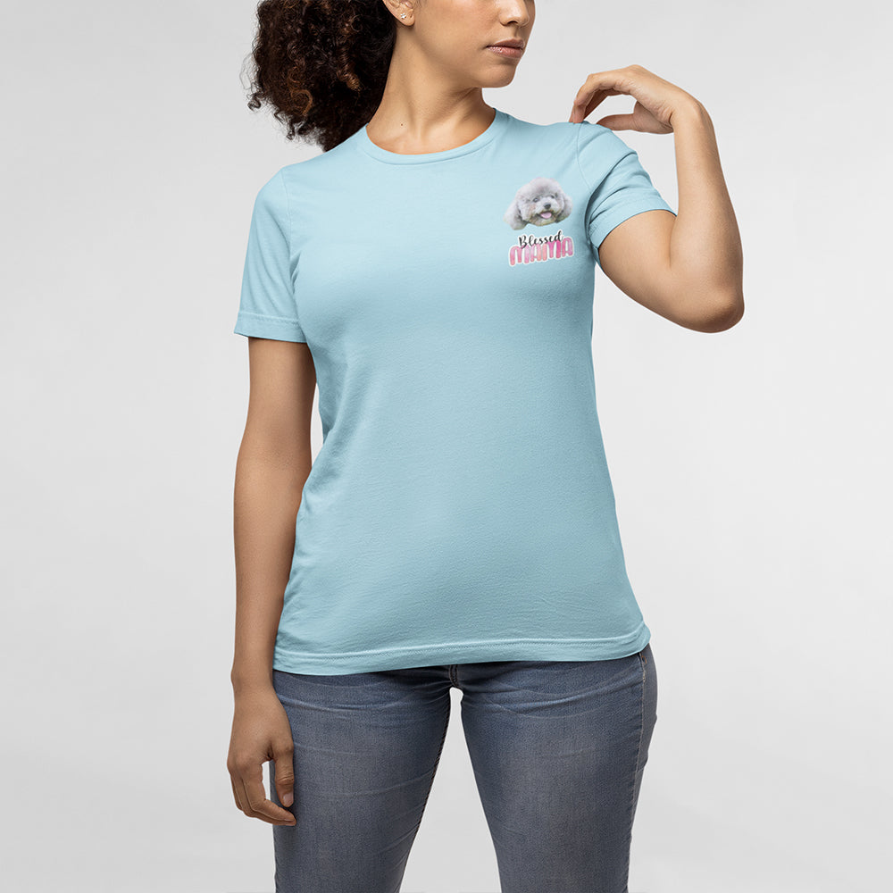 Dog Mom Personalized Custom T-Shirt