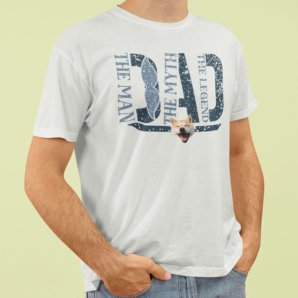 Best Dog Dad Personalized Custom T-Shirt