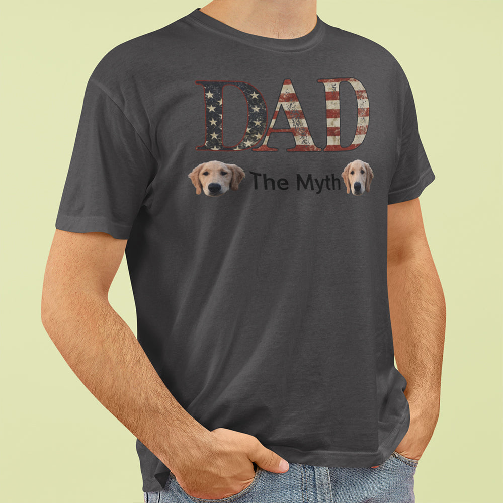The Myth Dad Personalized Custom T-Shirt
