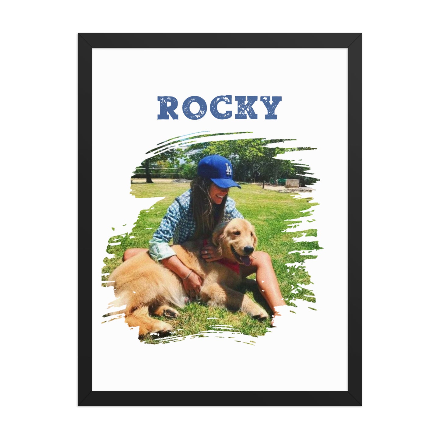 Mask Style Framed Poster