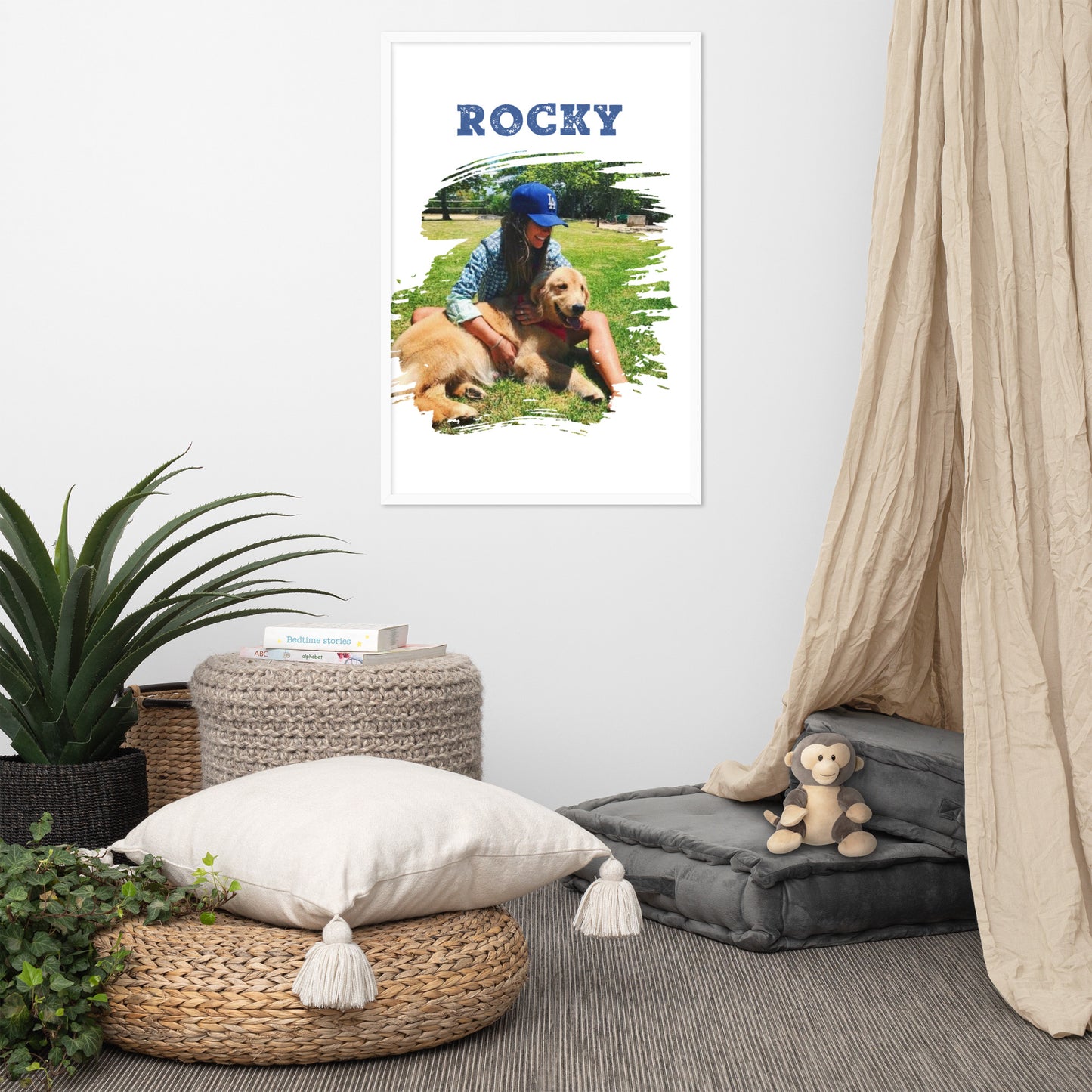 Mask Style Framed Poster