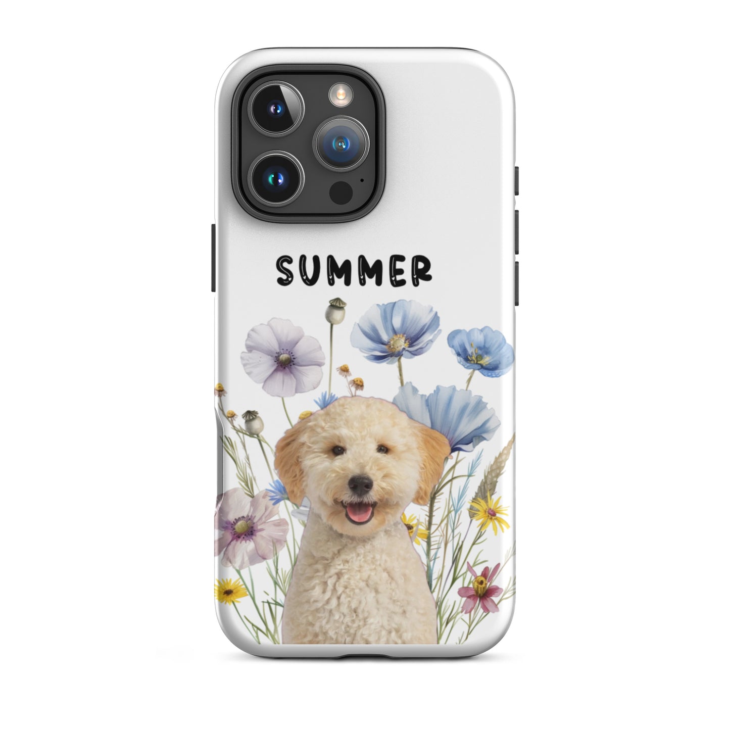 Custom Summer Flowers iPhone Case