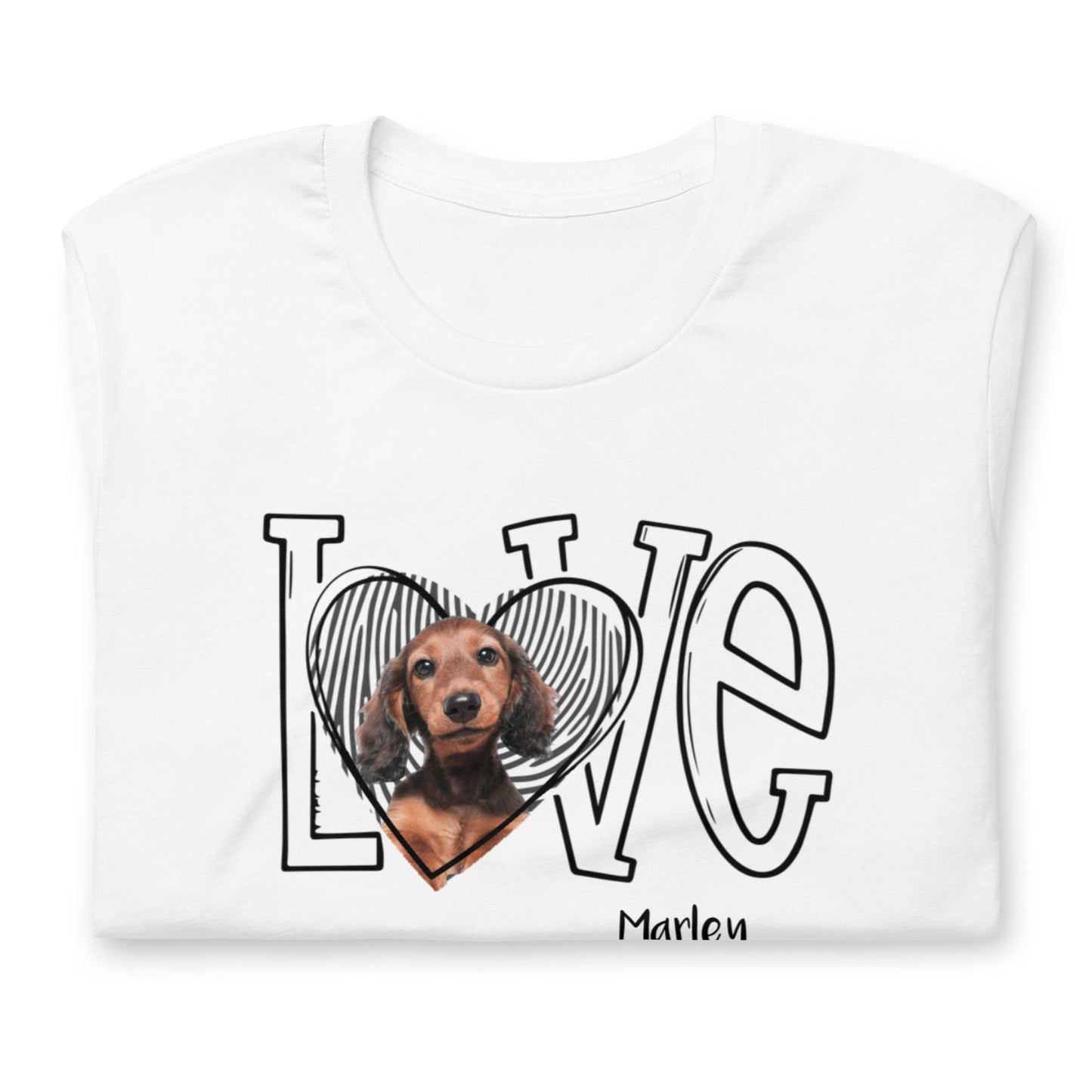Love My Dog Custom T-Shirt