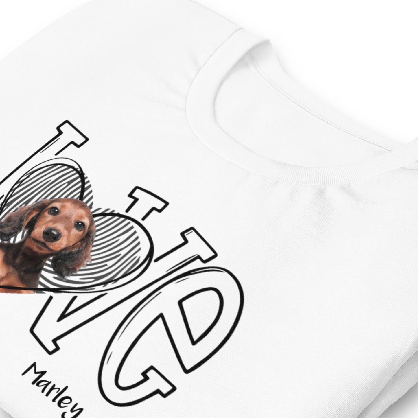 Love My Dog Custom T-Shirt