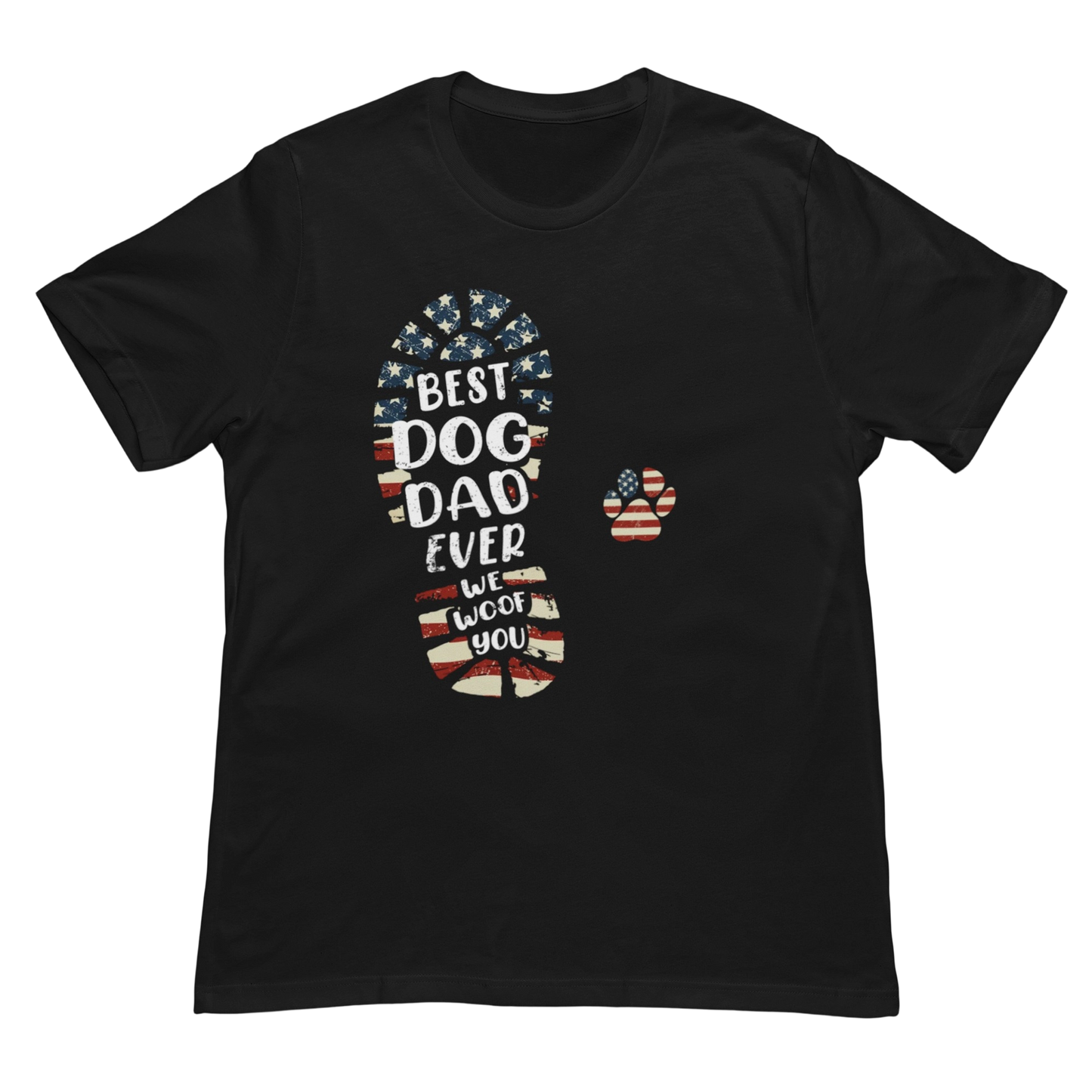 Best Dog  Dad  Ever Personalized Custom T-Shirt