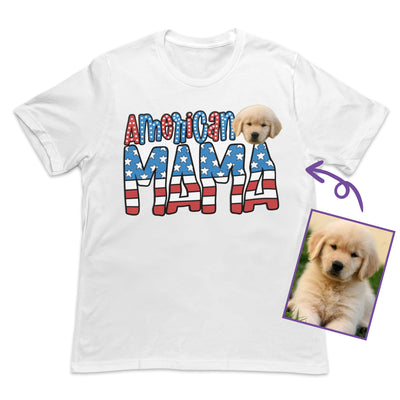 American Mom Custom T-Shirt