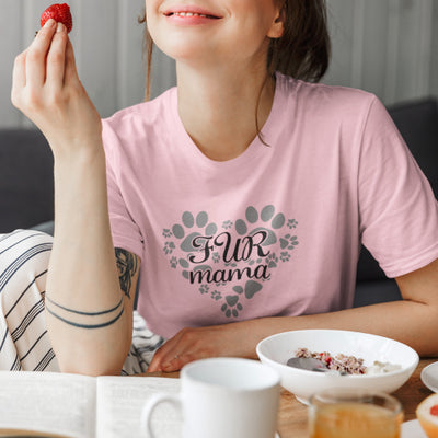 Fur Mom  Personalized Custom T-Shirt