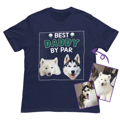 Best Daddy/Grandpa By PAR Custom T-Shirt