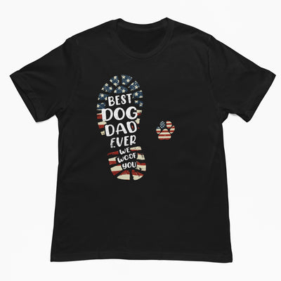 Best Dog  Dad  Ever Personalized Custom T-Shirt