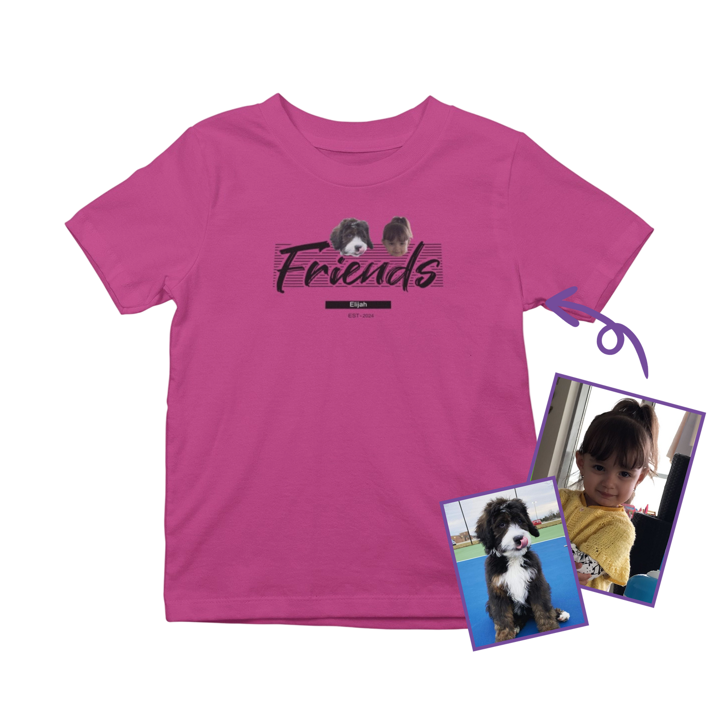 Best Friend Ever  Custom T-Shirt