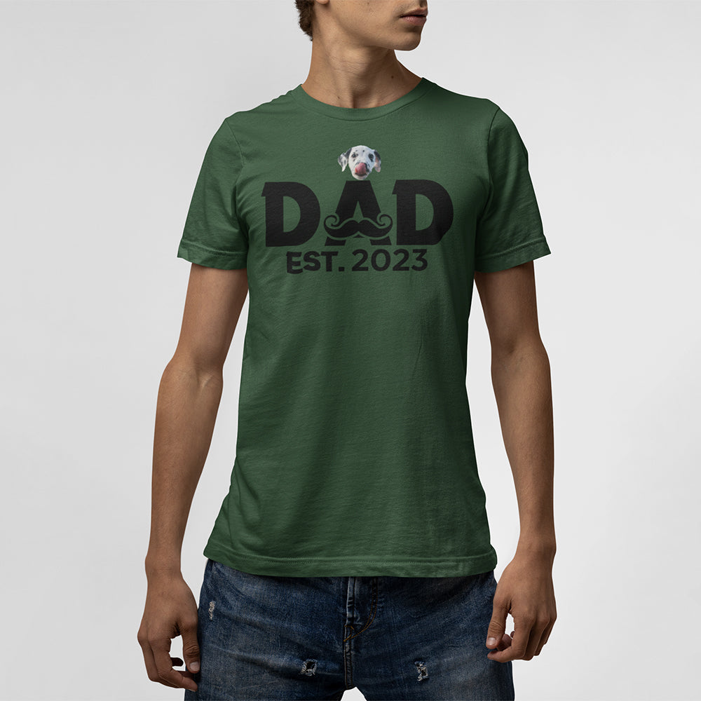 Best Dog Dad Ever  Custom T-Shirt