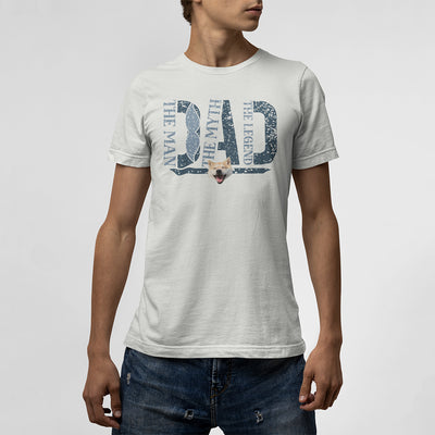 Best Dog Dad Personalized Custom T-Shirt