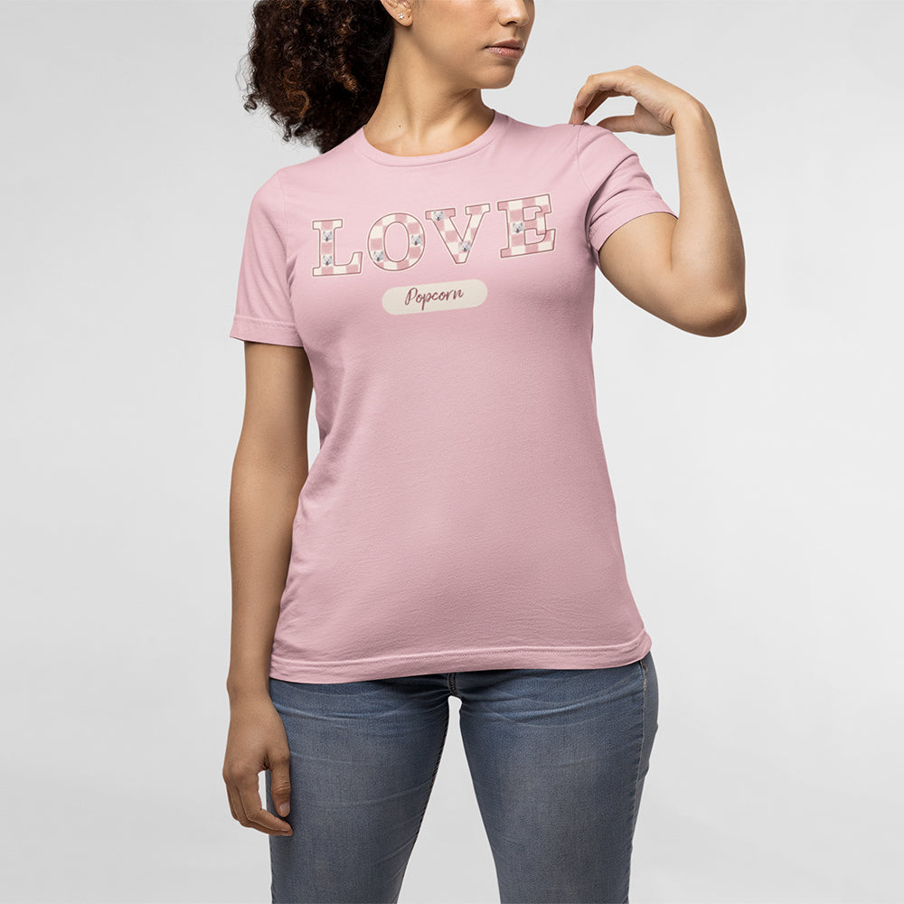 Love Dog CutFace Custom T-Shirt