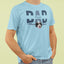 Dog Dad Personalized Custom T-Shirt