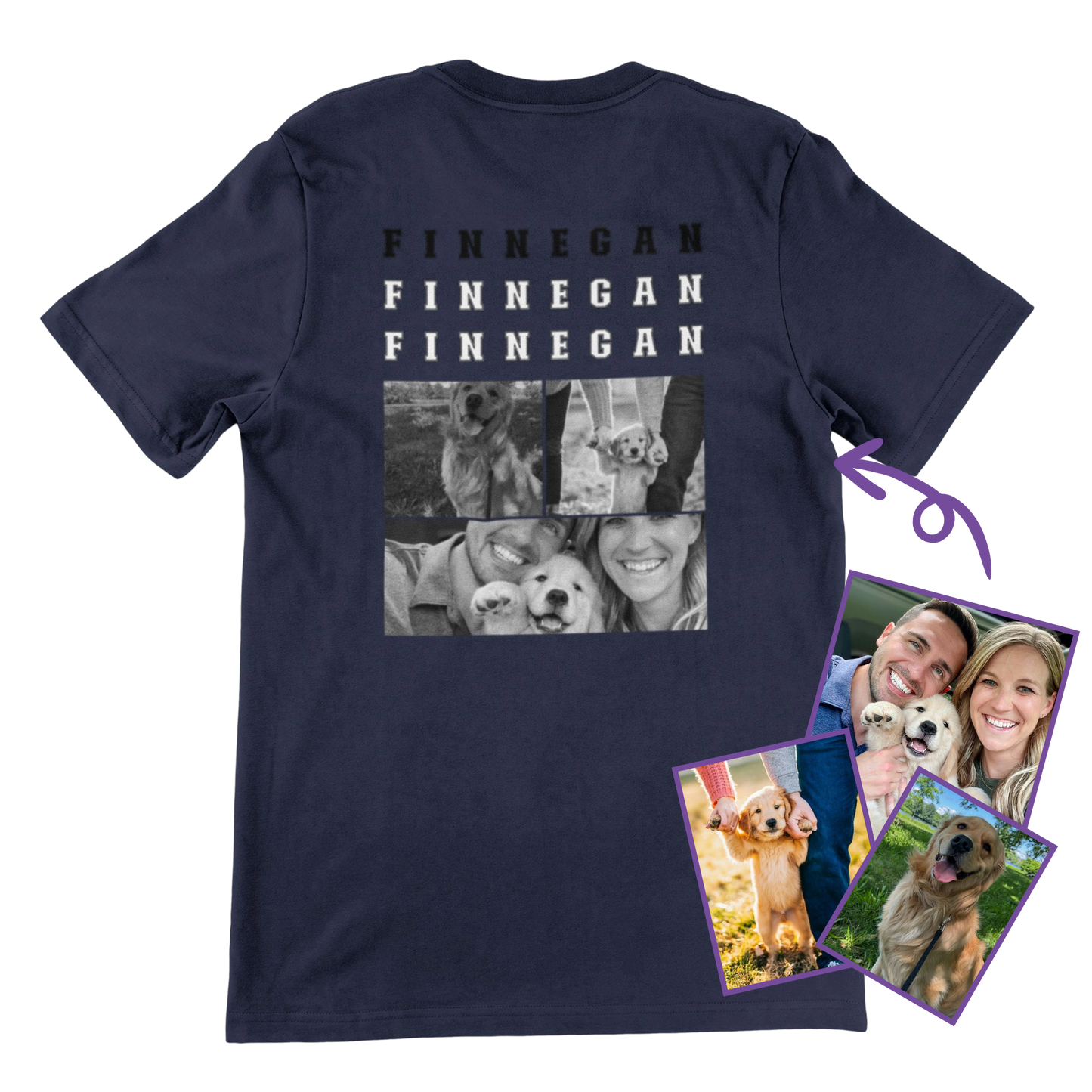 Photo Memory Custom T-Shirt