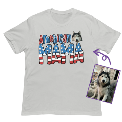 American Mom Custom T-Shirt