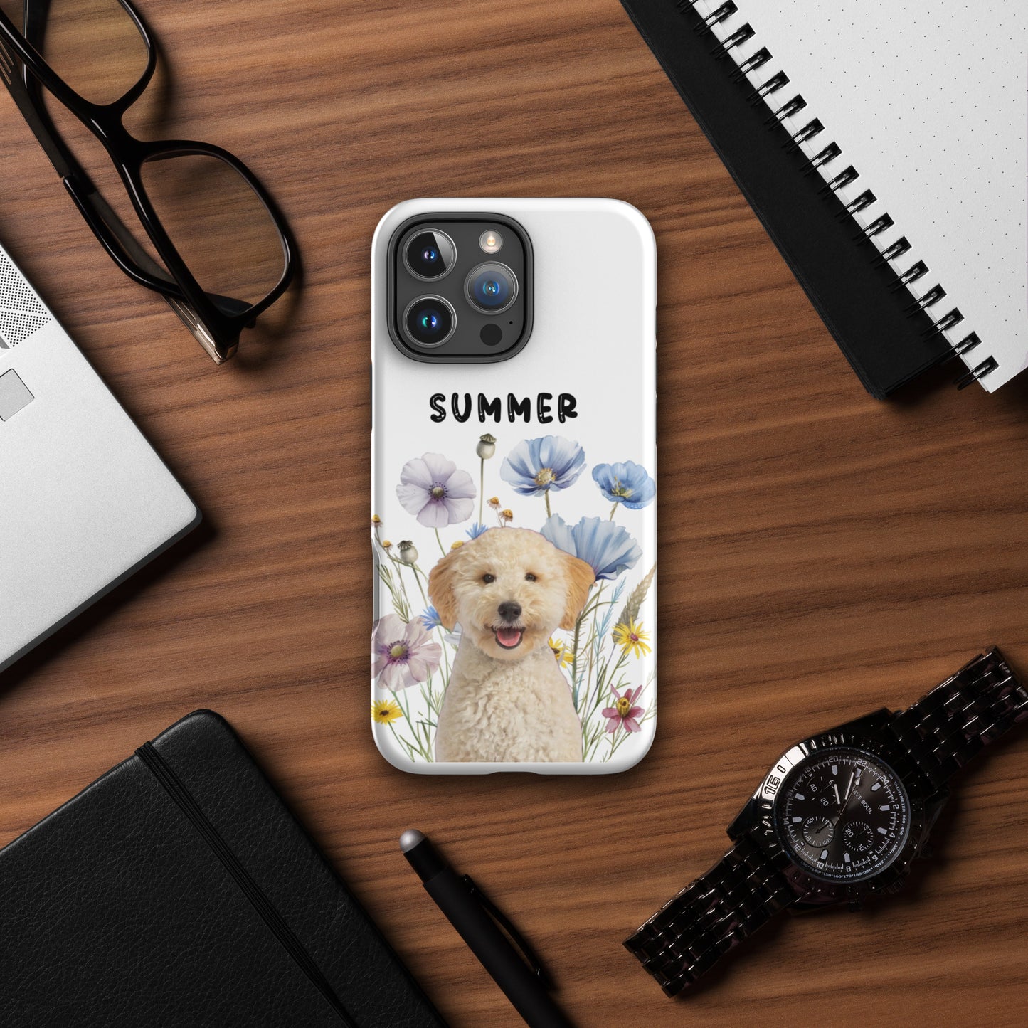 Custom  Summer Flowers  iPhone Case