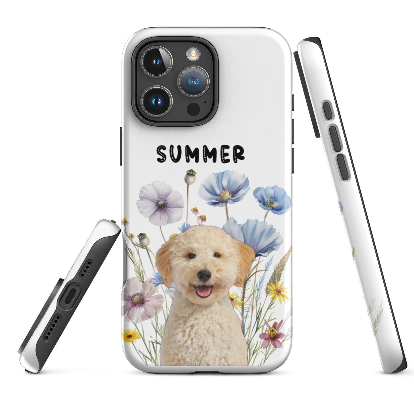 Custom  Summer Flowers  iPhone Case