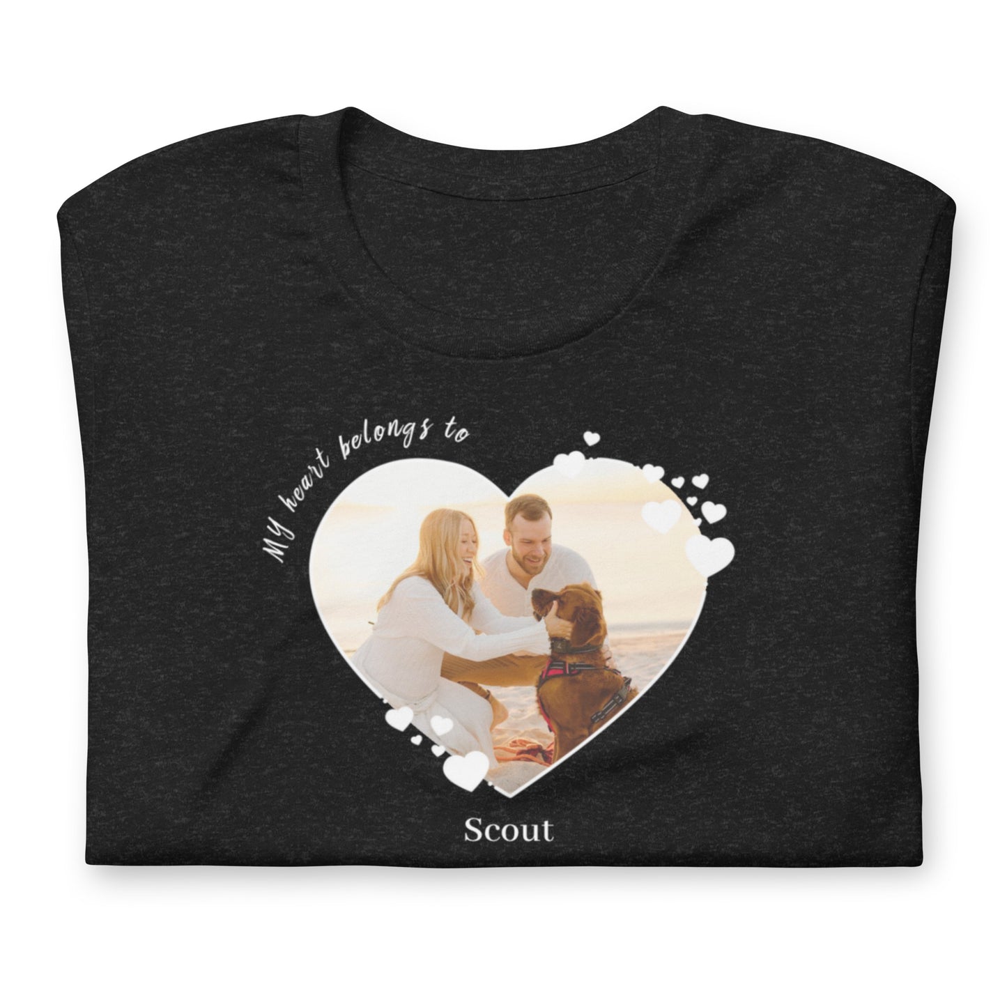 My Heart Belongs To Custom T-Shirt