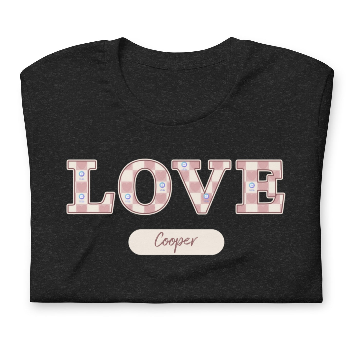 Love Dog CutFace Custom T-Shirt