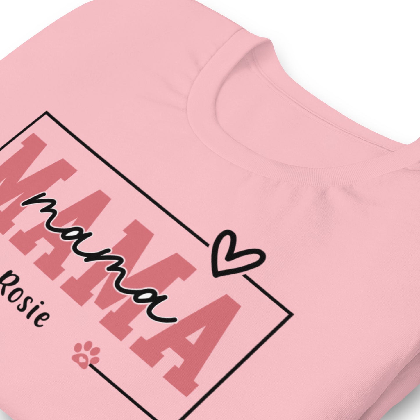 Dog Mom Personalized Custom T-Shirt